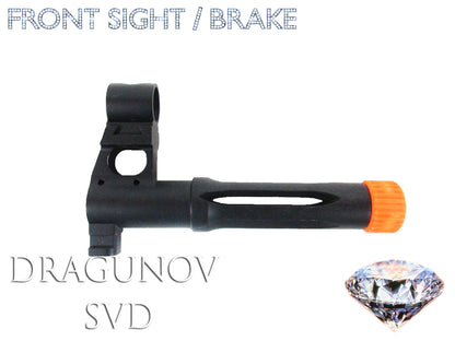 Full Metal Dragunov SVD Front Sight & Brake Combo