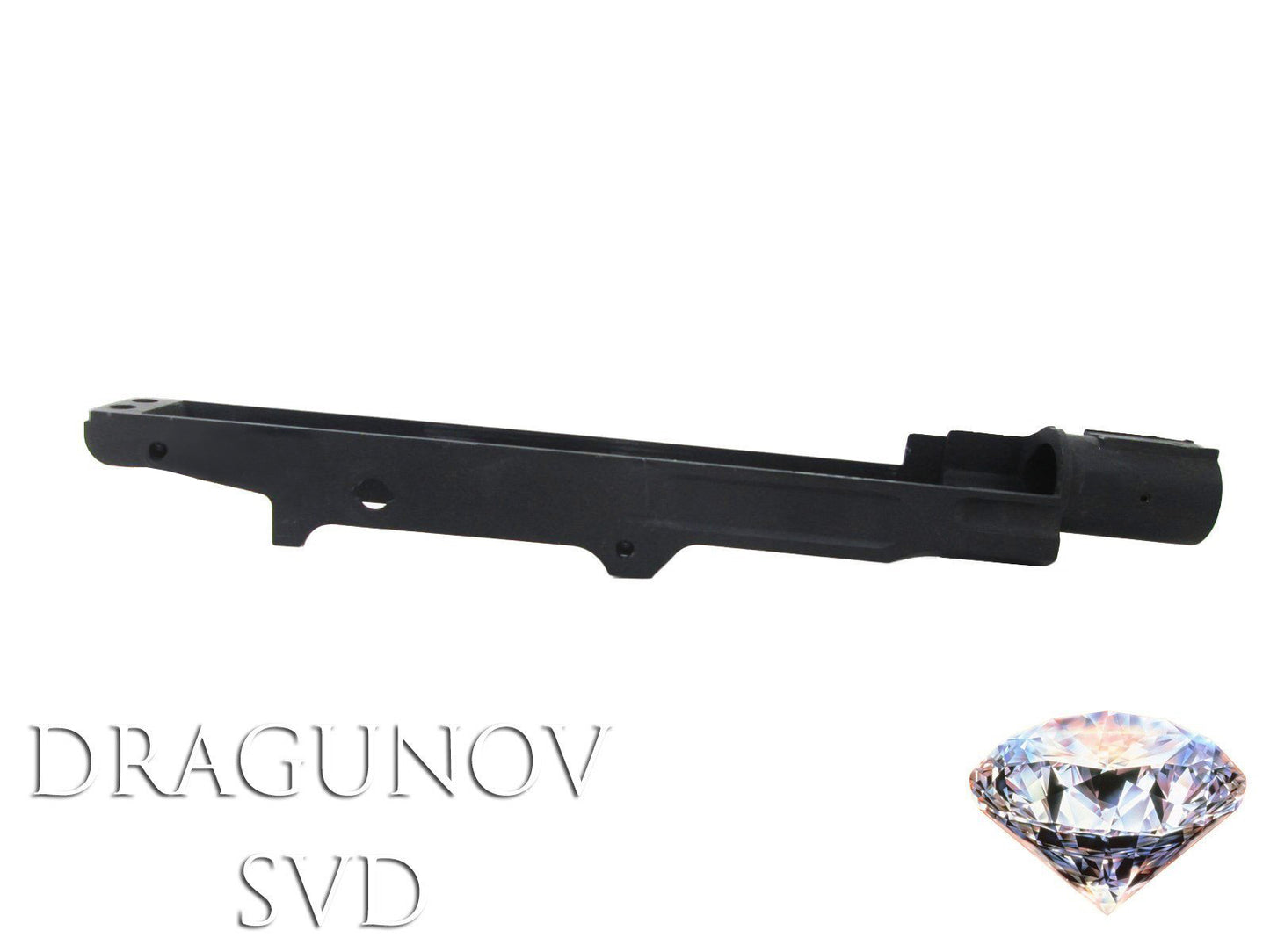 Dragunov SVD Full Metal Receiver Replacement - Black