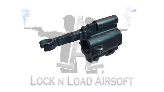 HK 416 Full Metal Gas Block & Integrated Flip Down Sight w/ Installation Pins
