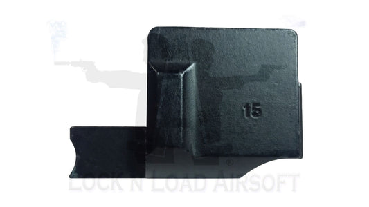 Full Metal Luger P08 Receiver Quarter Panel Replacement