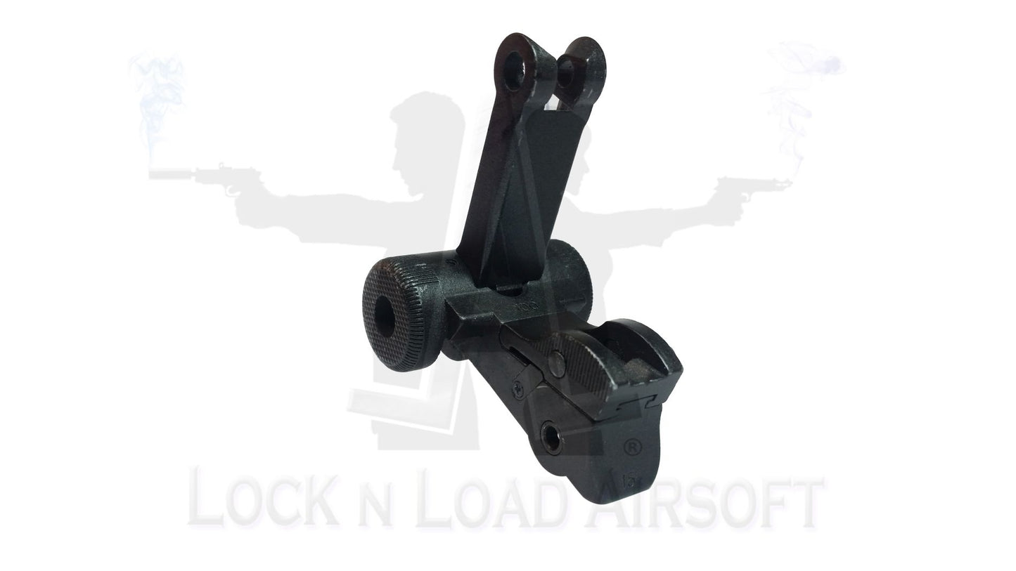 Full Metal Luger P08 Slide Racking Unit | Rear Sight