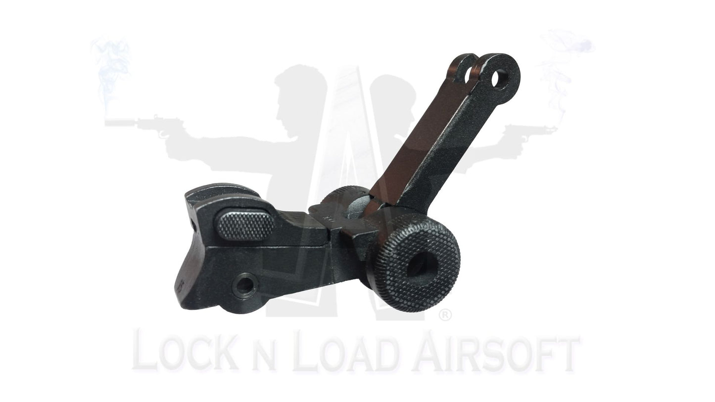 Full Metal Luger P08 Slide Racking Unit | Rear Sight