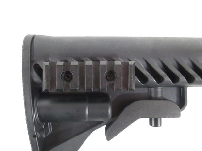 Innovative Reinforced Polymer M4 Side Railed Retractable Stock With Ribbed Stock Pad
