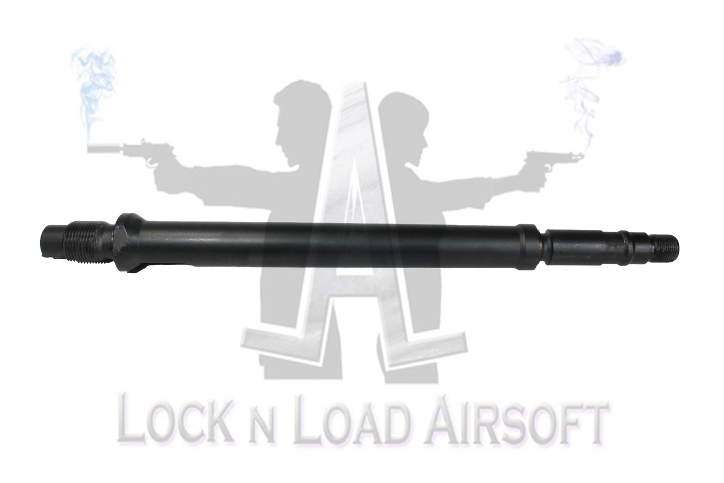 Full Metal FAL Threaded Outer Barrel Replacement With Threaded Muzzle