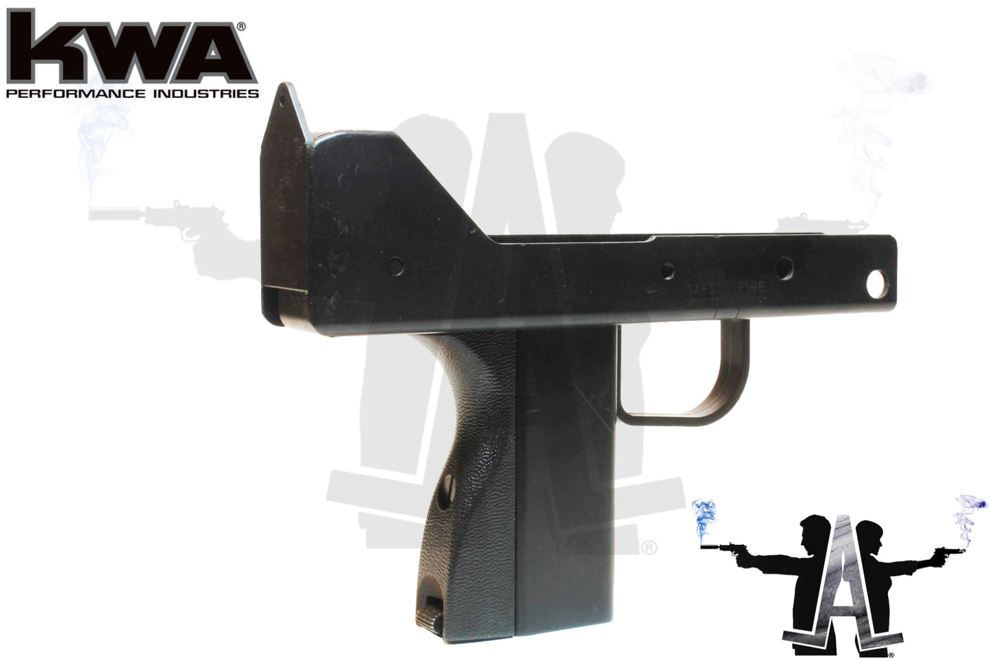 KWA MAC 11 Stripped Lower Receiver Replacement - ABS