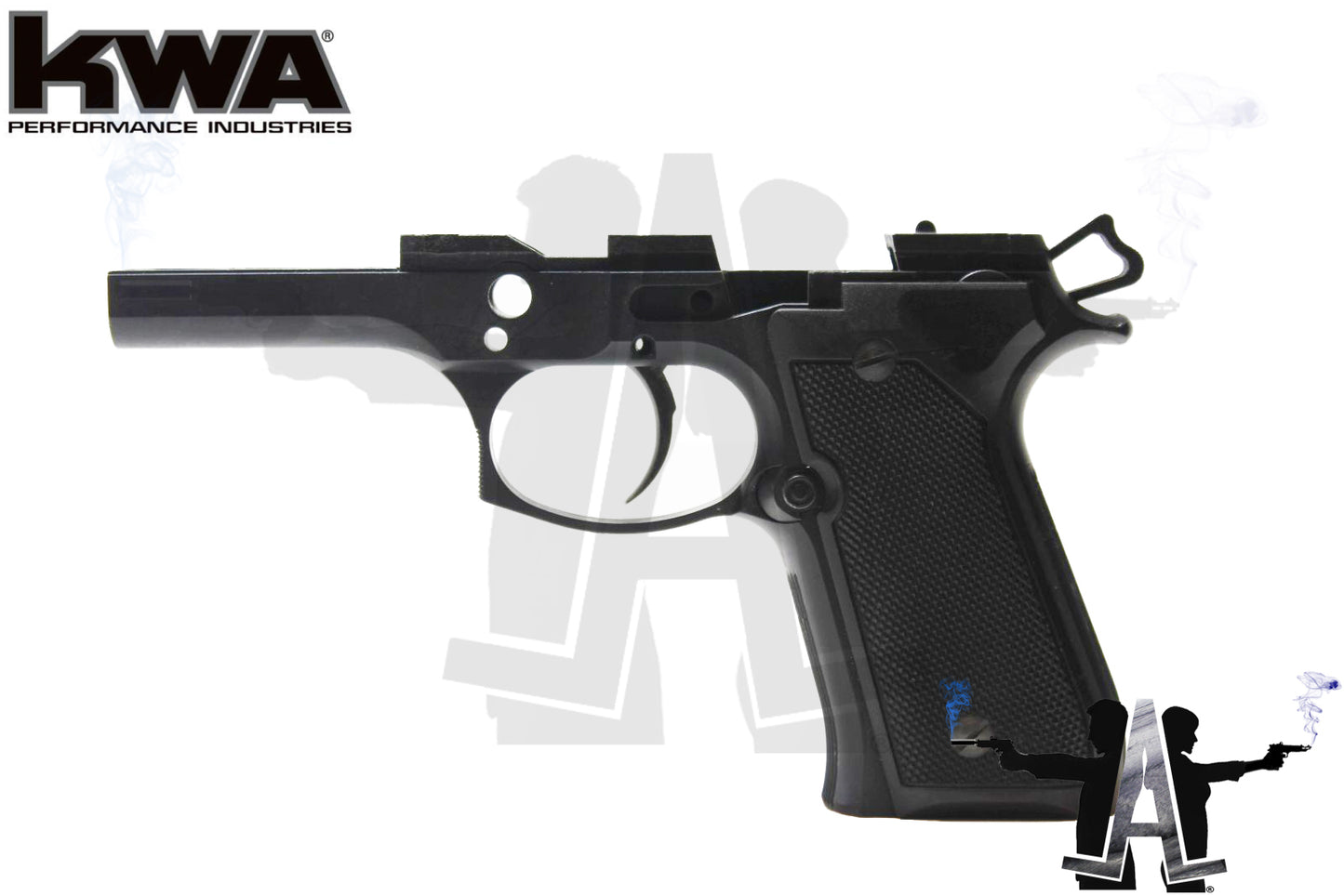 KWA M9 Lower Frame w/ Grips | Pistol