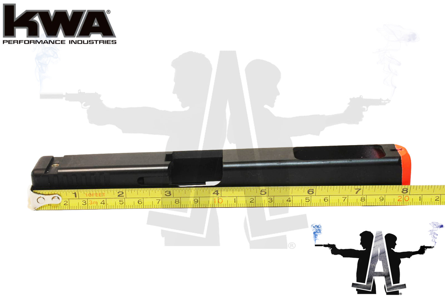 KWA M17 Premium Slide Replacement - ABS 8"