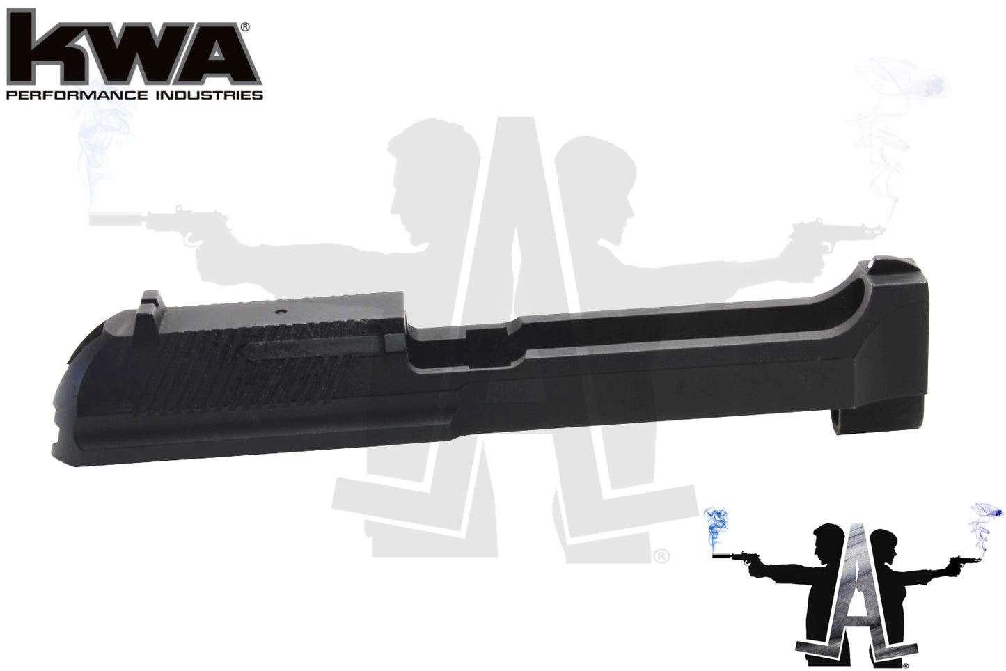 KWA Gen 1 M93R ABS Gas Blow Back Pistol Slide Upgrade