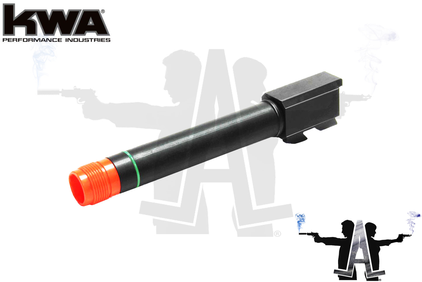 BUY2GET1FREE: KWA HK 45 Licensed Serialized Outer Barrel w/ Threaded Tip