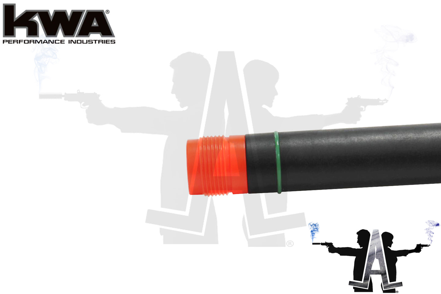 BUY2GET1FREE: KWA HK 45 Licensed Serialized Outer Barrel w/ Threaded Tip