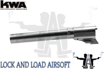 KWA .45 ACP Performance Silver Barrel Replacement | 5 Inches End To End