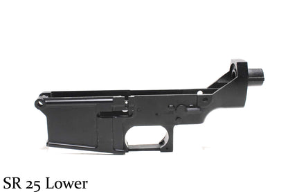 Full Metal SR-25 Lower Receiver Replacement Body