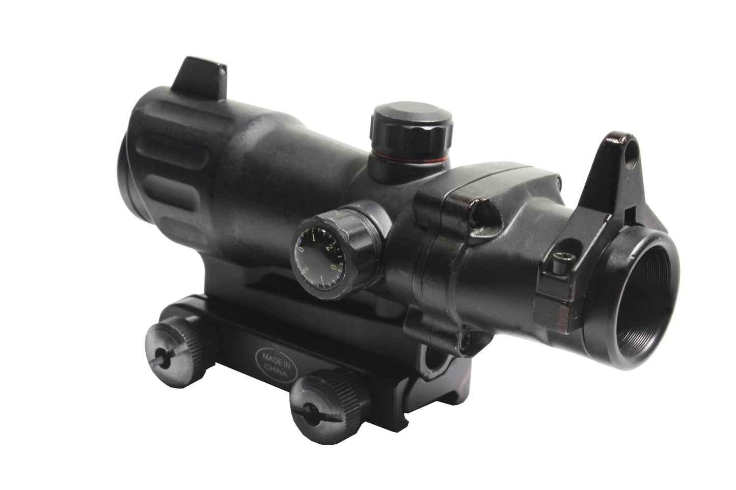 Premium ACOG Styled Red Dot Optic w/ Integrated Mounting & Kill Flash