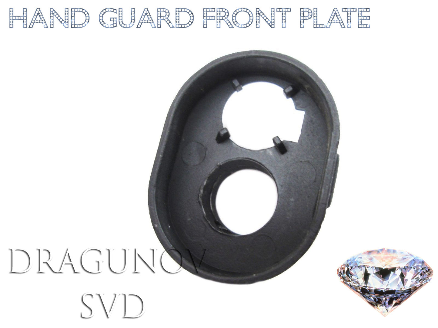 Full Metal Dragunov SVD Front Hand Guard Cap Replacement